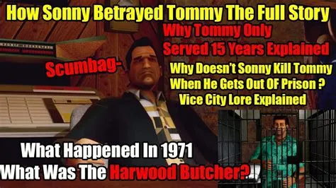 Why did sonny forelli betray tommy?