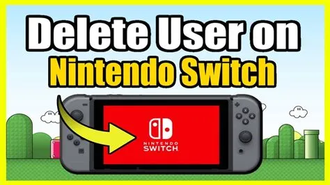 How do i delete my nintendo account without deleting it?