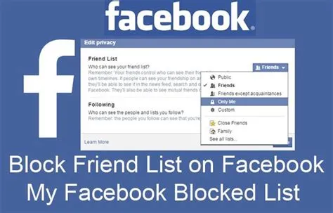 Can you still see someone on other peoples friends list if they block you on facebook?