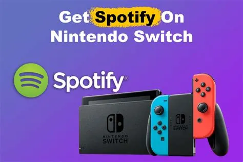 Can you listen to music on nintendo switch?