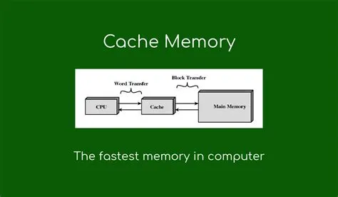 Why cache memory is faster than main memory?