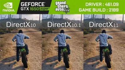 Does gta v support directx 11?