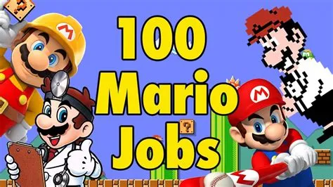 What are mario 12 jobs?