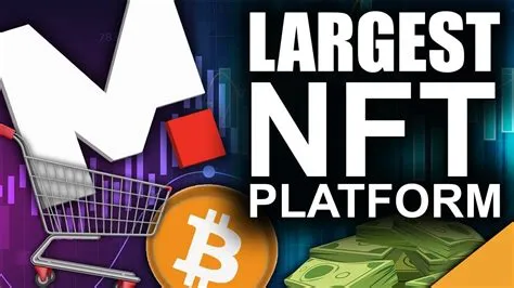 Which is the largest licenced nft platform?