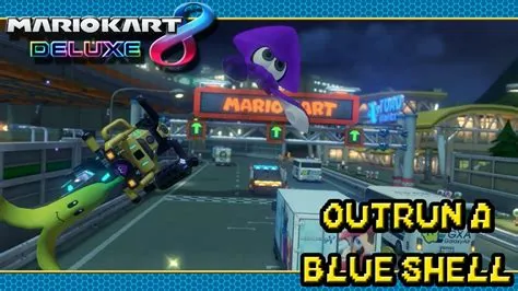 Is it possible to outrun a blue shell?