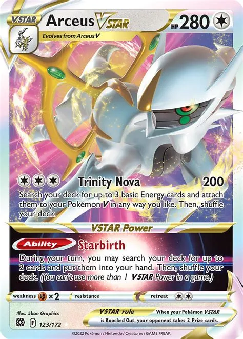 Why is arceus vstar so good?