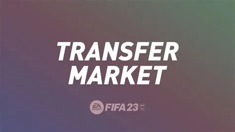 How much does transfer market take in fifa 23?