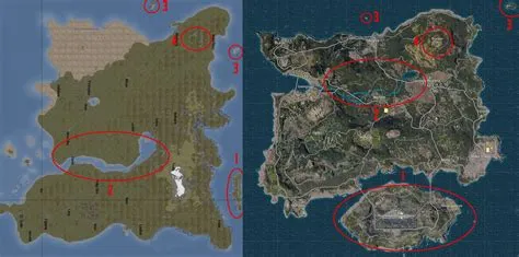 Where is erangel map located in real life?