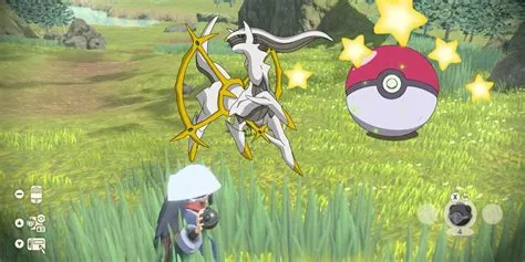 Can you catch arceus after beating the game?