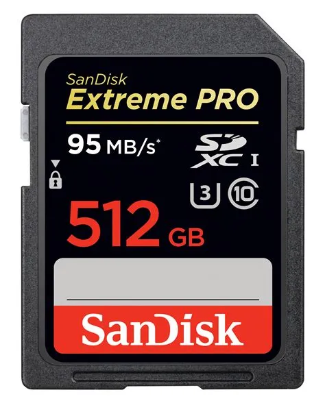 How much video can a 512gb sd card hold?