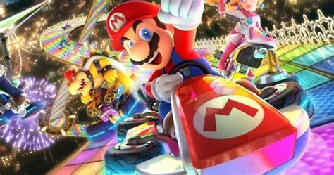 Can 2 people play mario kart deluxe?