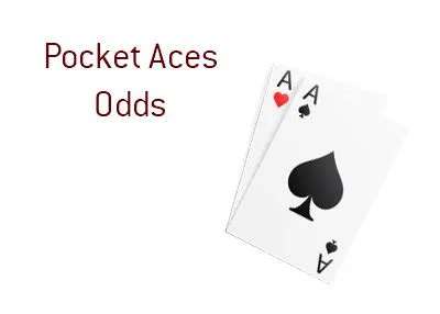 What are the odds of pocket aces?