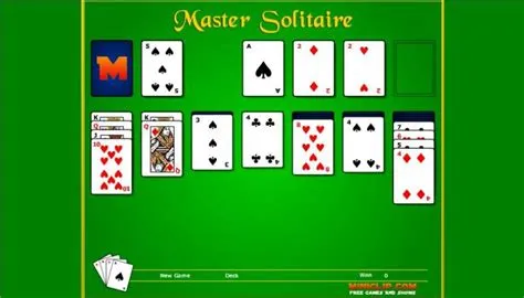 Can you master solitaire?