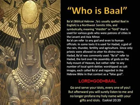 What does baal mean in english?