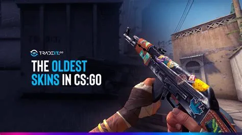 What is the oldest skin in csgo?