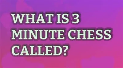 What is 30 minute chess called?