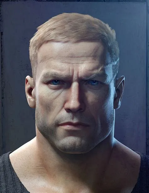 Why is b.j. blazkowicz blonde?