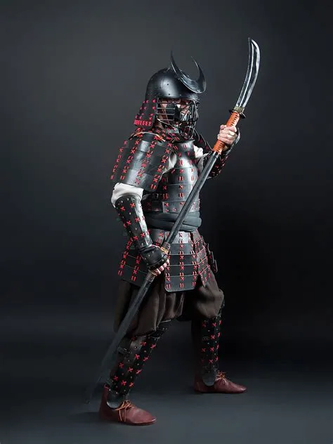 Why is samurai armor black?