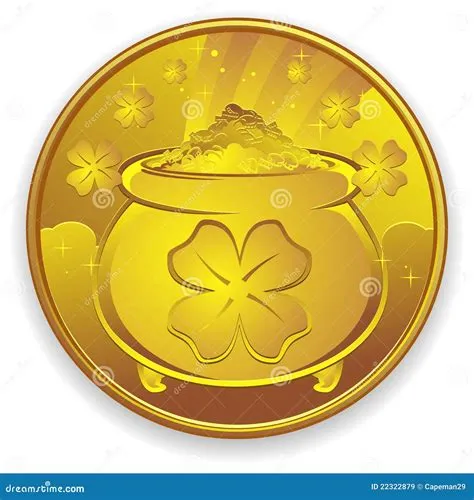 Are gold coins lucky?