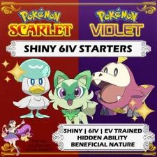 Can you breed shiny starters in scarlet and violet?