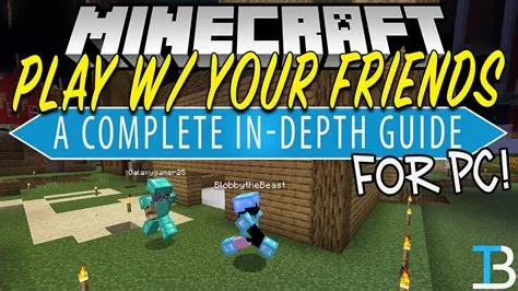 Can you play with friends on minecraft for free?