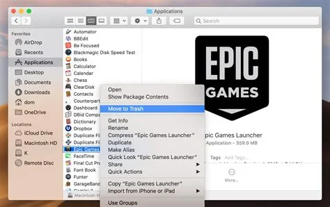 What happens if you uninstall epic games launcher?