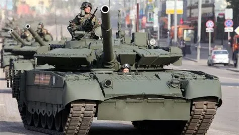 How many tanks russia have?