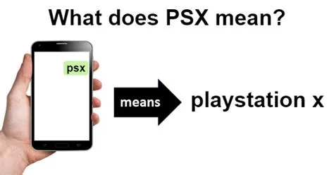 What psx means?