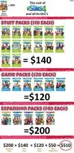 How much does sims 4 cost all up?