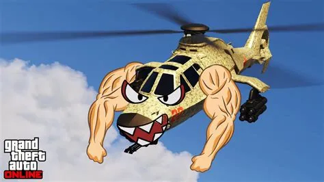 What is the strongest helicopter in gta?