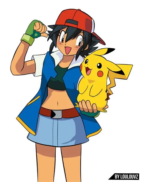 Has ash ever had a female pokemon?