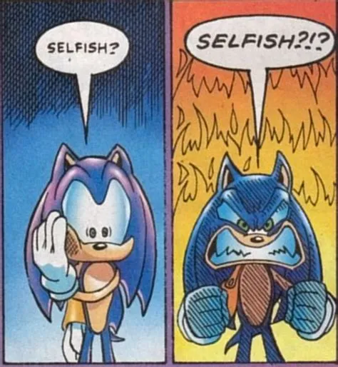 Is sonic selfish?