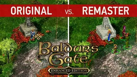 Whats the difference between baldurs gate and enhanced edition?