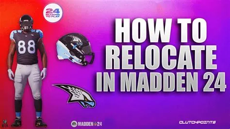 Can you relocate a team in madden 22 franchise?