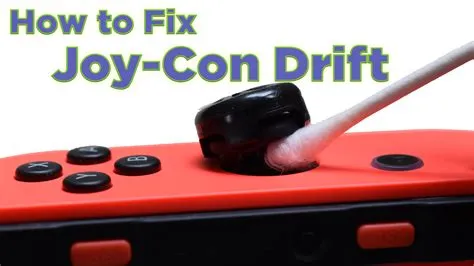 What is joystick drift switch?