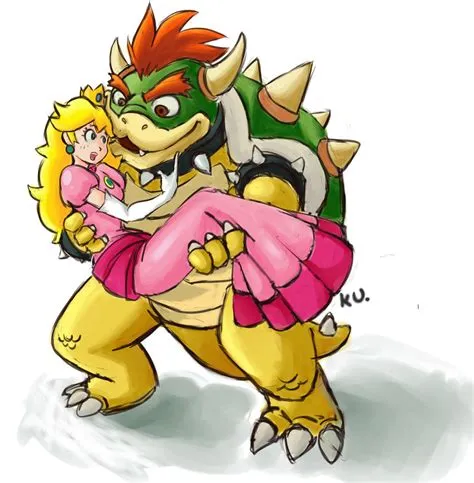 Why is bowser always after peach?