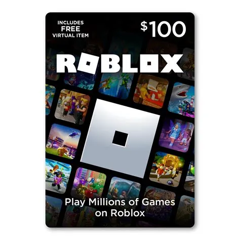 How much is 100 robux card worth?