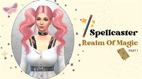 Can you make an already created sim a spellcaster?