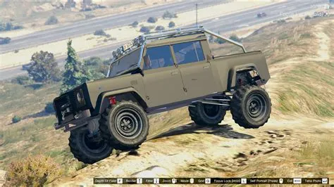 What is the best off road 4x4 in gta 5?