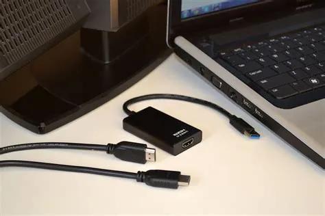 How does usb to hdmi work?