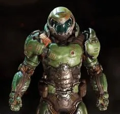 Who made doom slayers armor?