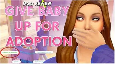 Can you adopt a child that was taken from the sims 4?