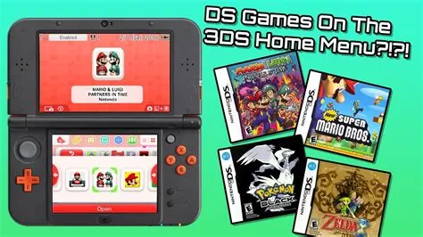 Can 3ds play regular ds games?