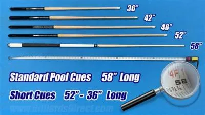 What size cue should i use?