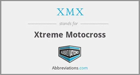 What does xmx stand for?