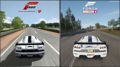 Whats the difference between forza horizon and forza motorsport?