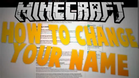 Does migrating my minecraft account change my name?