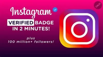 How many followers do you need to get verified on instagram?