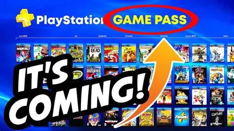 What is ps4 game pass?