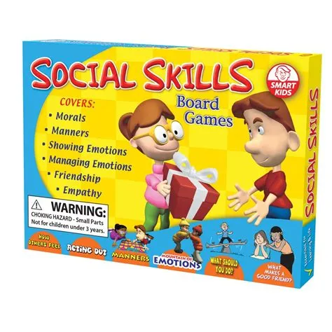 What social skills do you learn playing board games?